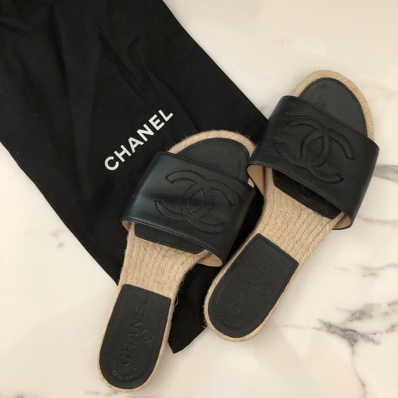chanel espadrilles sandals
